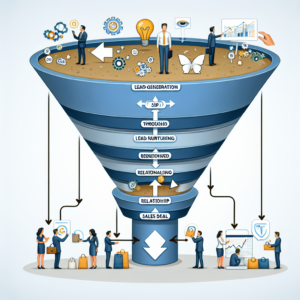 Como integrar a captação e nutrição de leads com o funil de vendas?